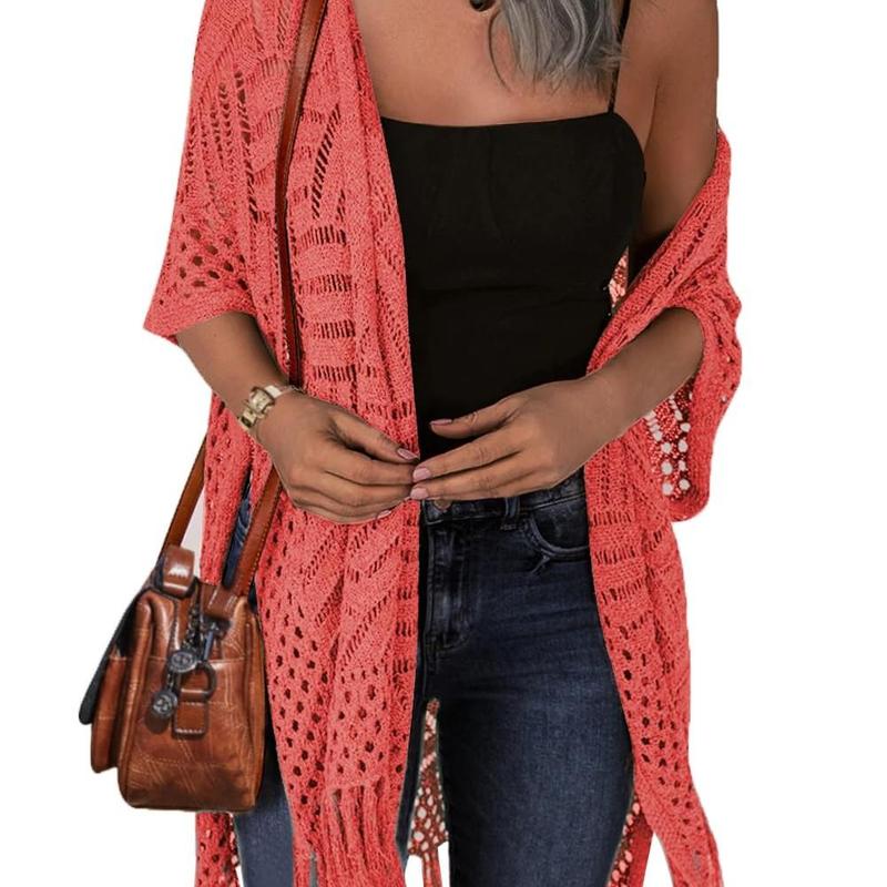 Zarella – Comfy Summer Hollow Tassel Outwear