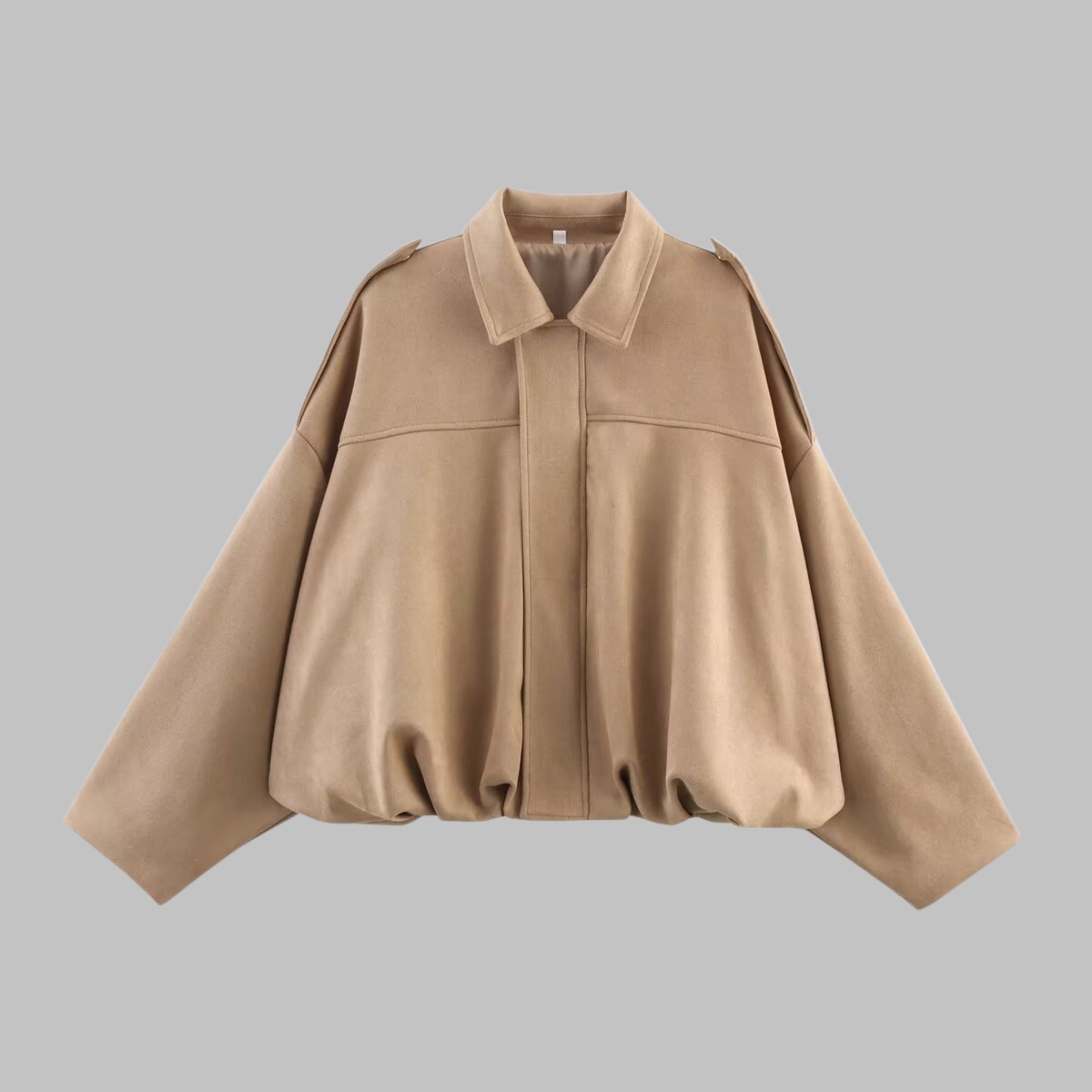 Gigi - Vintage Zip Up Oversized Streetwear Jacket