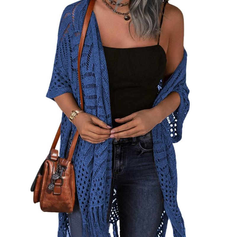 Zarella – Comfy Summer Hollow Tassel Outwear