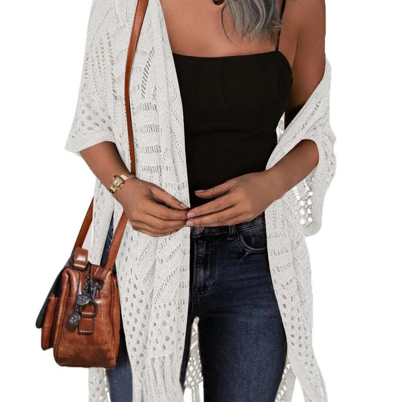 Zarella – Comfy Summer Hollow Tassel Outwear