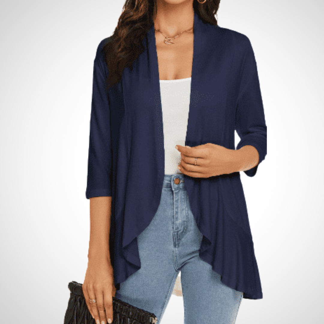 Mirikit – Casual Summer Open Front Cover-Up Cardigan