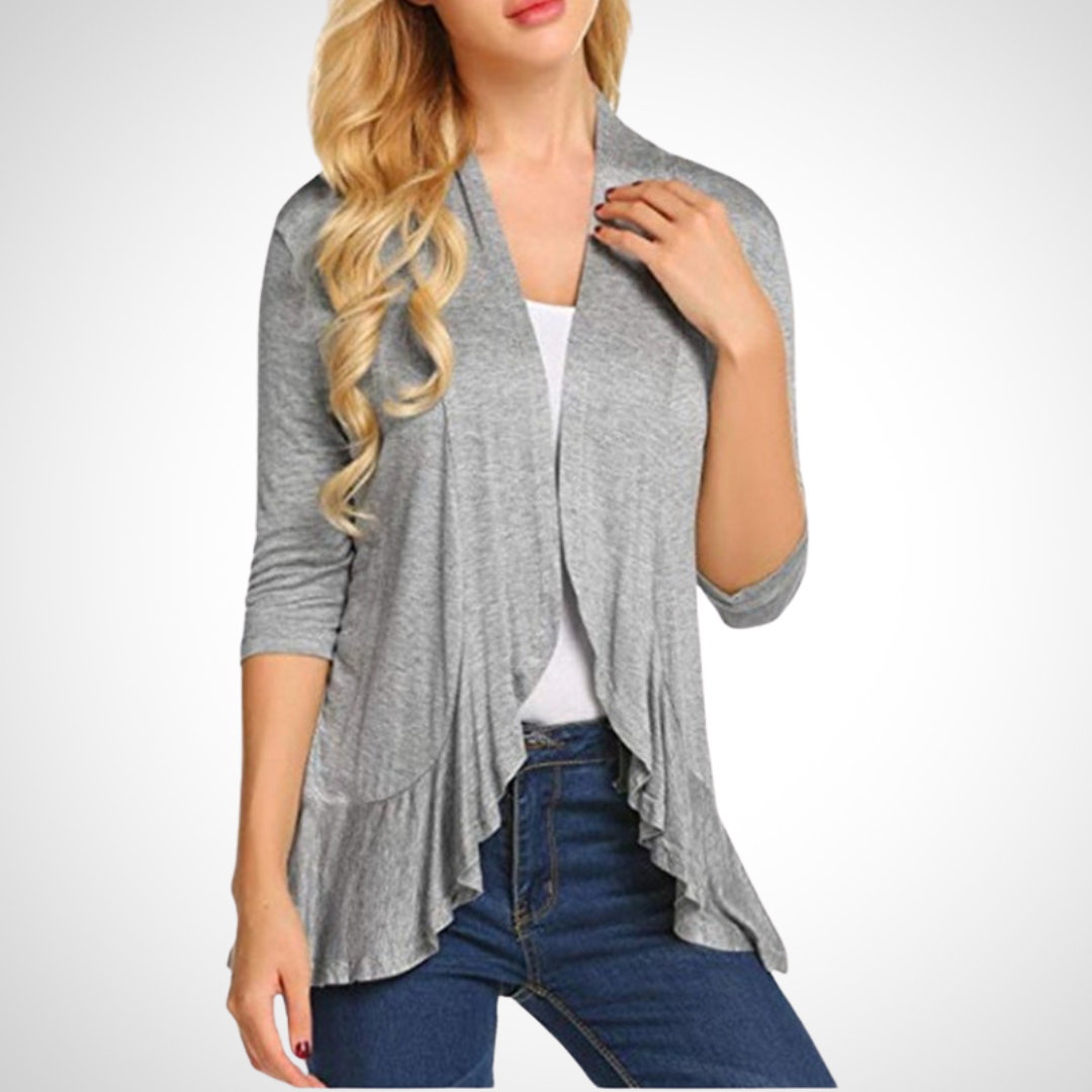 Mirikit – Casual Summer Open Front Cover-Up Cardigan