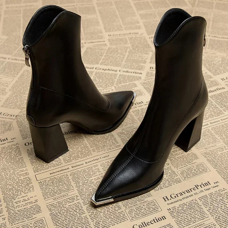 Nox - Chrome Tip Chelsea Boots