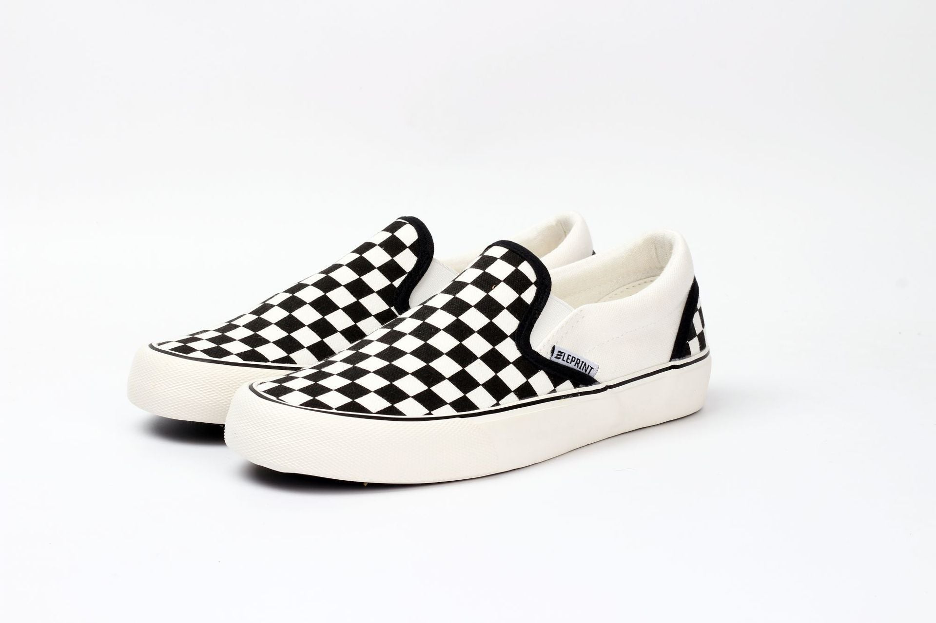 Cliona - Classic Slip-On Checkered Uni-Sex Footwear