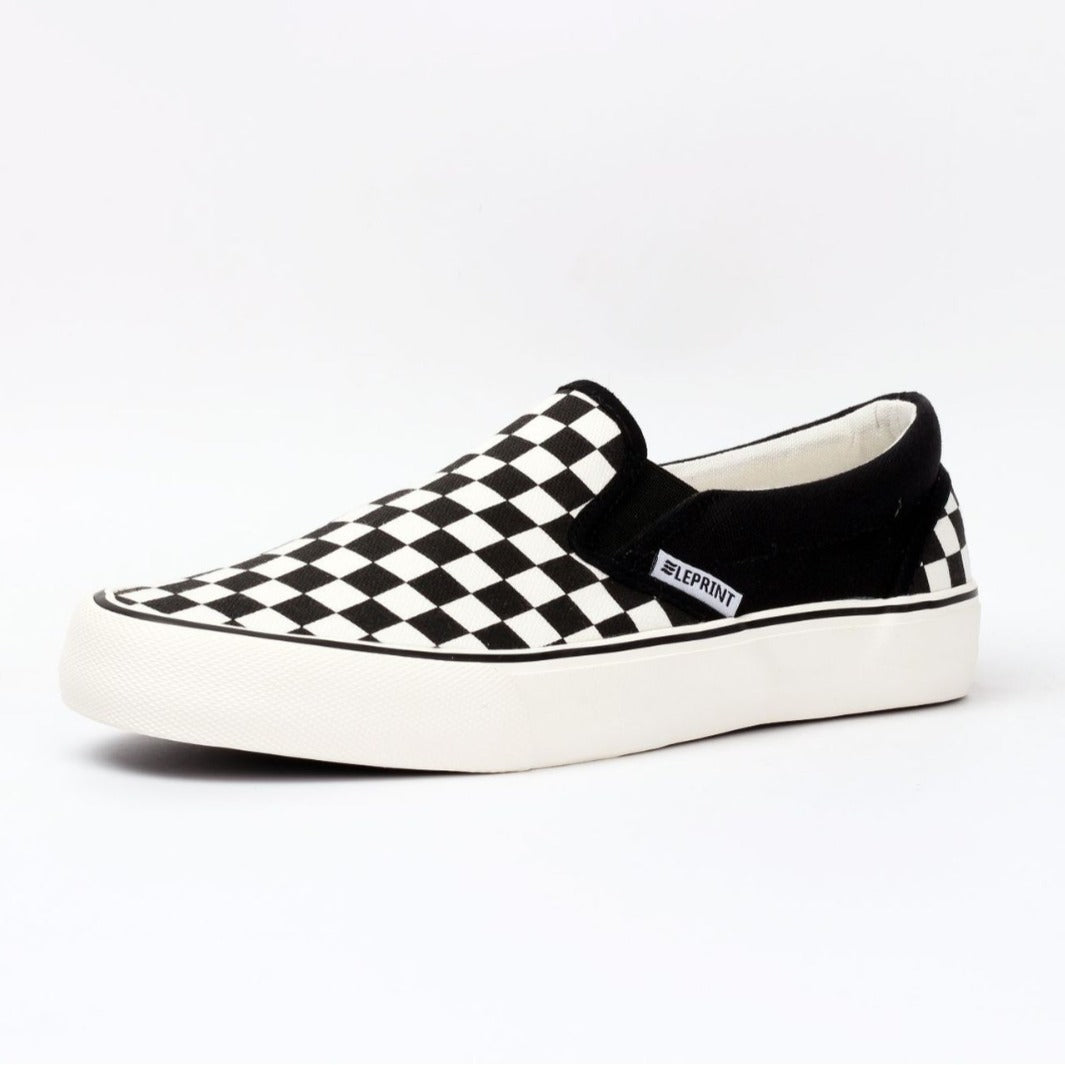Cliona - Classic Slip-On Checkered Uni-Sex Footwear