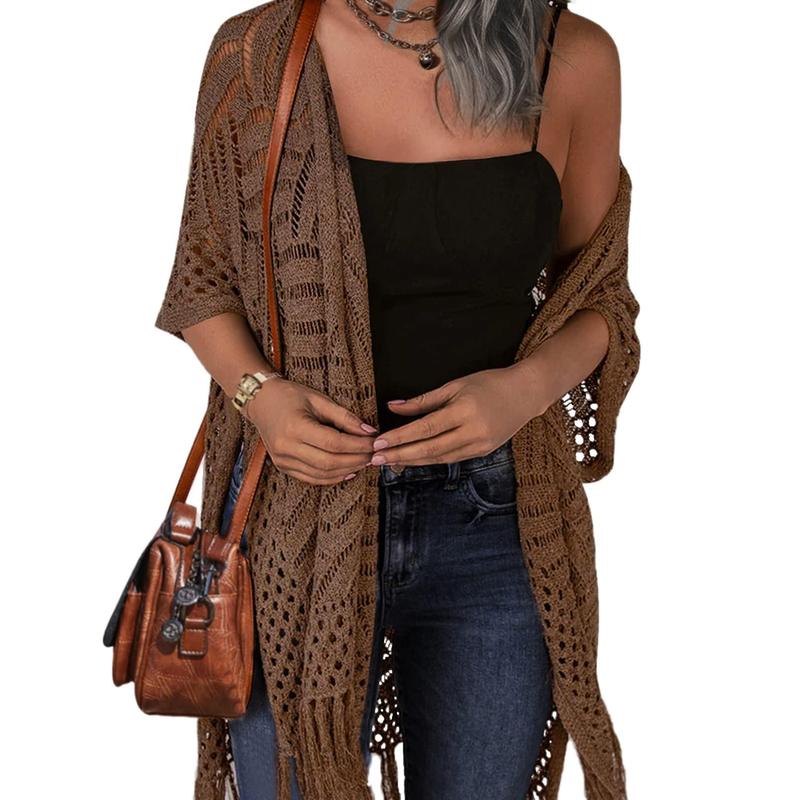 Zarella – Comfy Summer Hollow Tassel Outwear