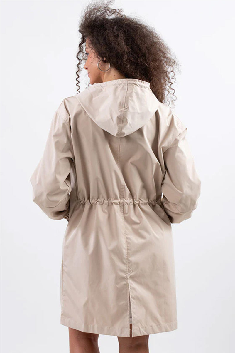 Barbara - Oversized Water-Resistant Windbreaker