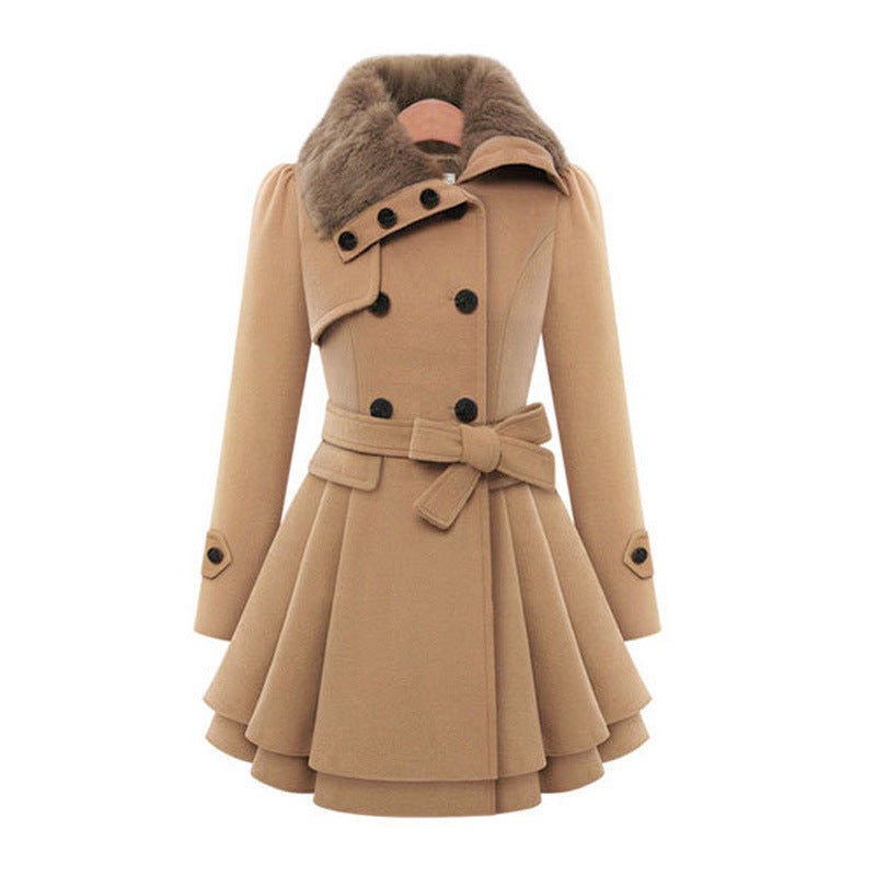 Claudia - Vintage Flair Trench Coat