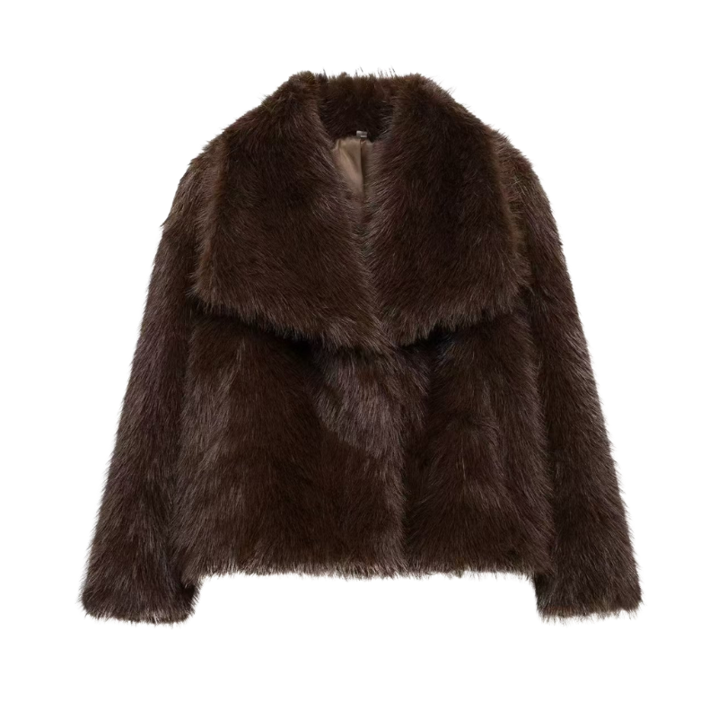Evelina – Polished Statement Oversized Coat