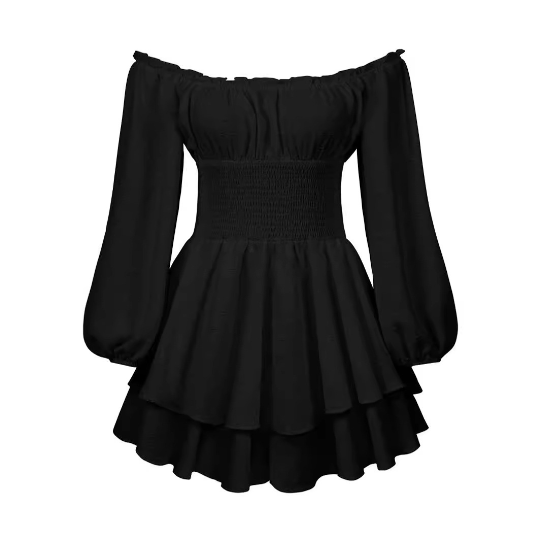 Cynrhia – Elegant Long Sleeve Off-Shoulder Romper