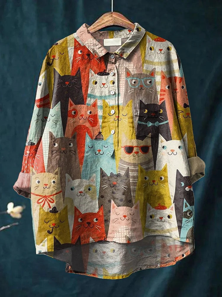 Sheena - Cat Art Shirt