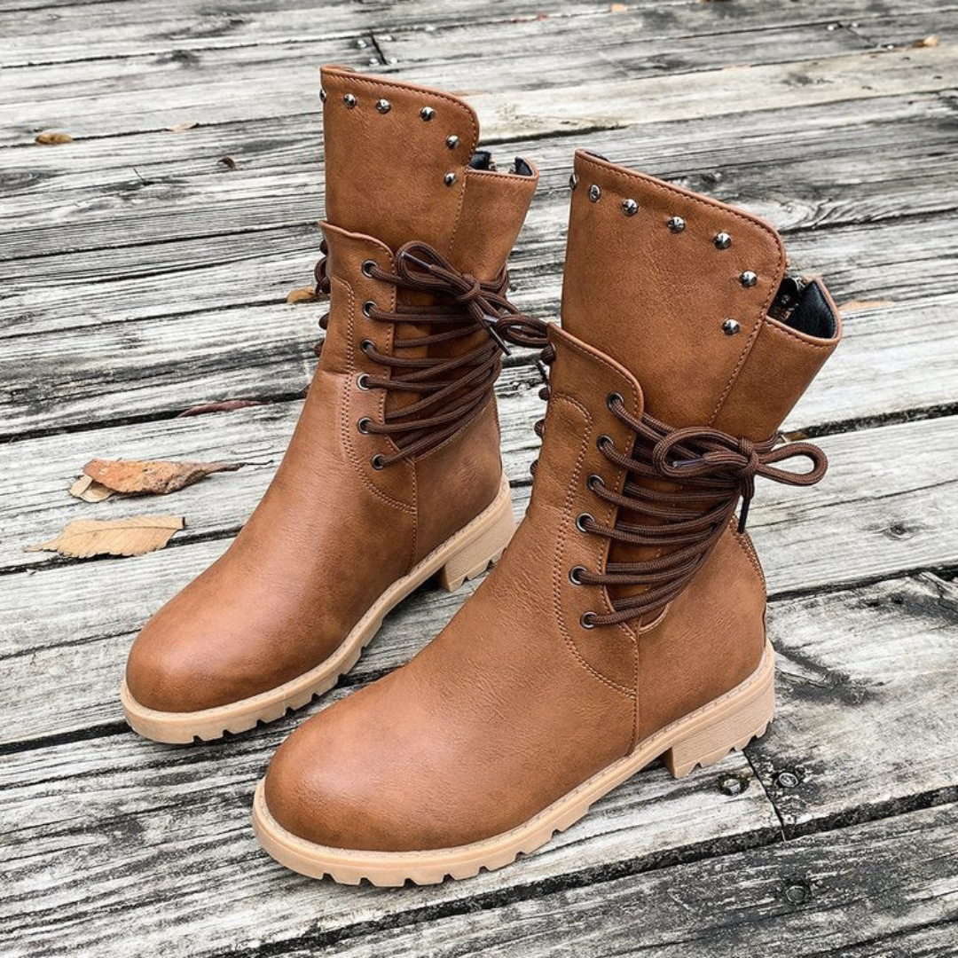 Ainsley - Trendy All-Match Comfortable Walking Boots