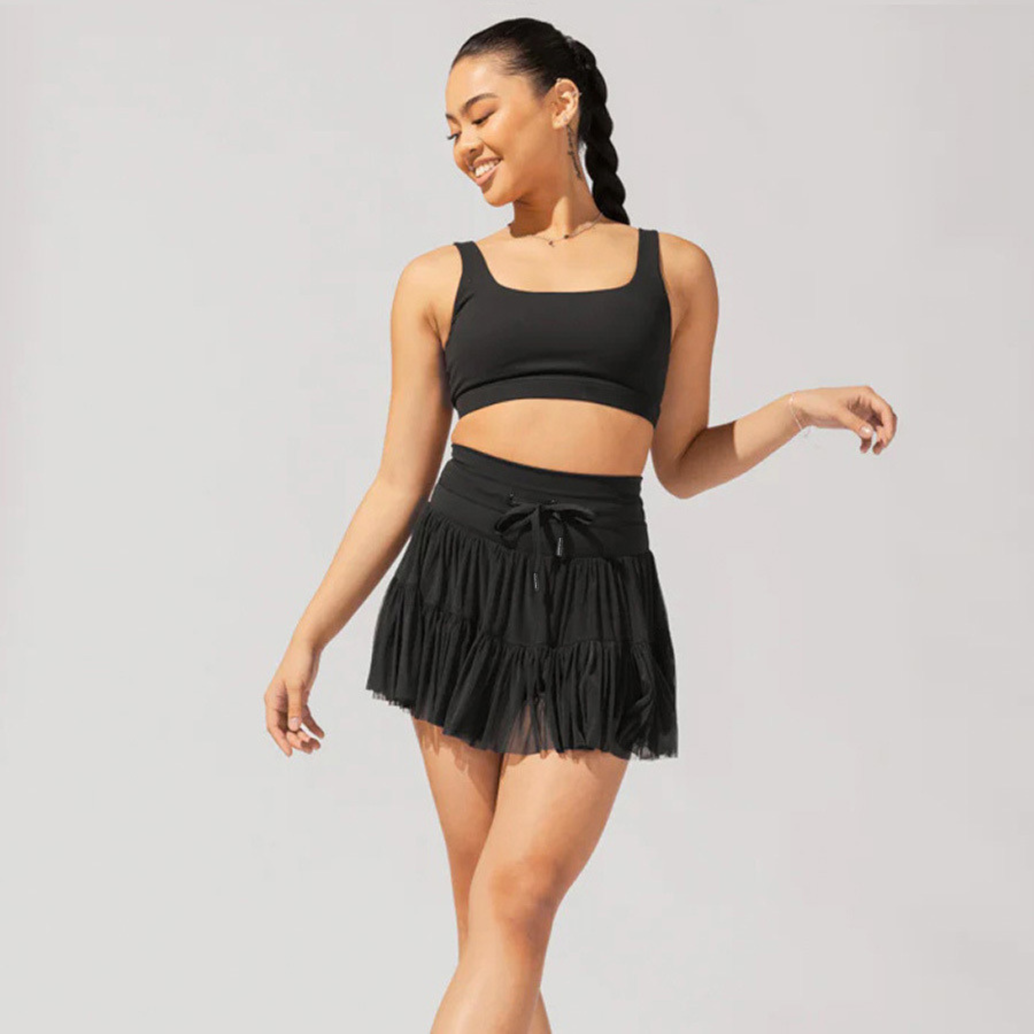 Kalinda - Chic High Waist Pleated Skort