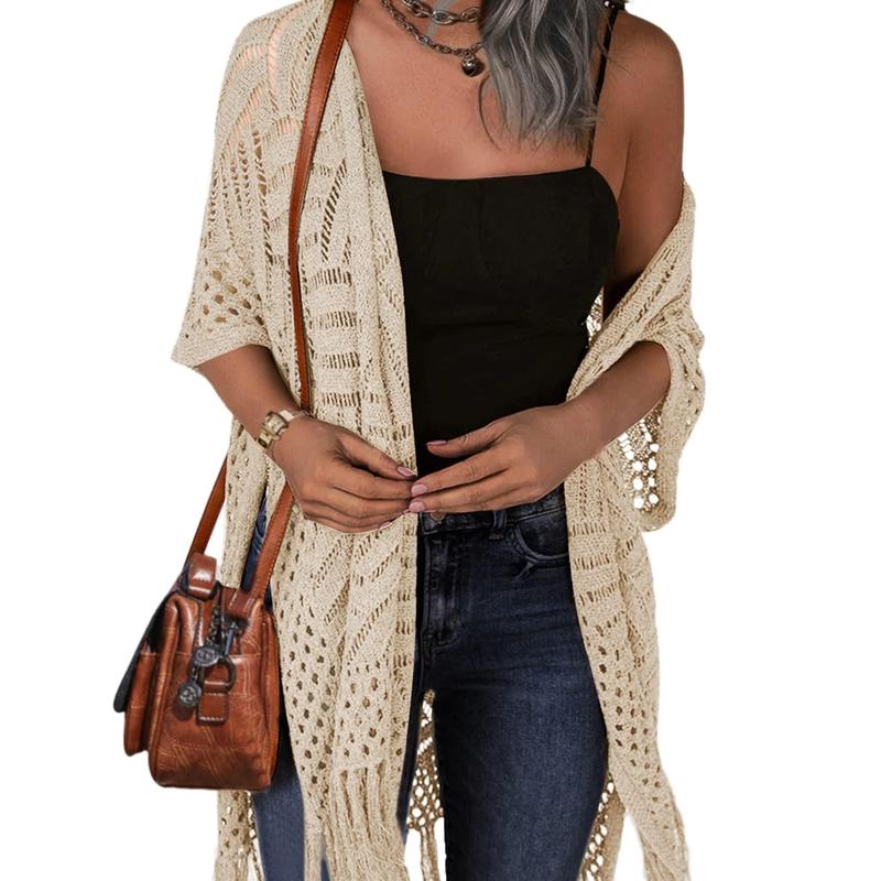 Zarella – Comfy Summer Hollow Tassel Outwear