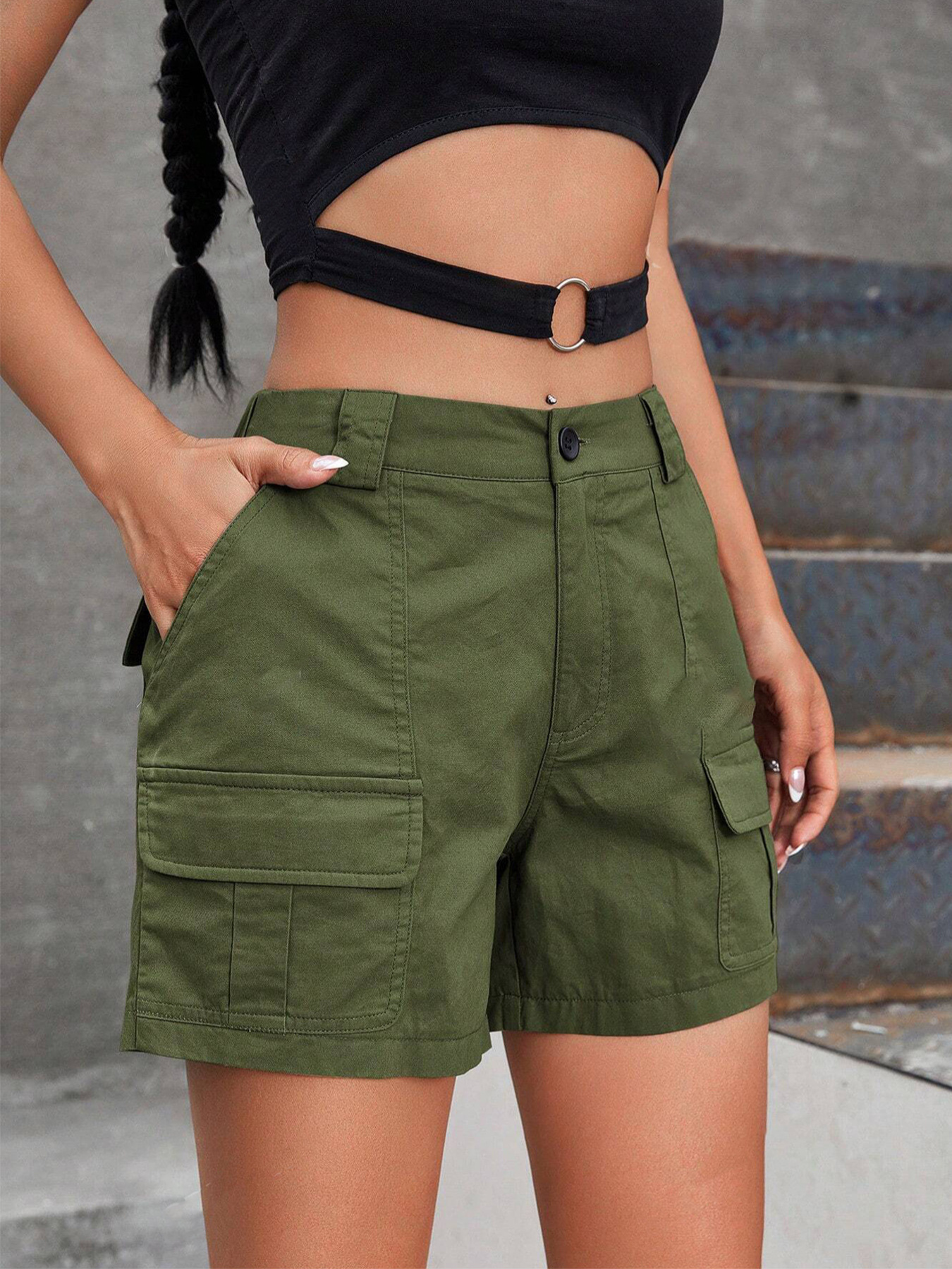 Marisol - Comfy Cargo Shorts