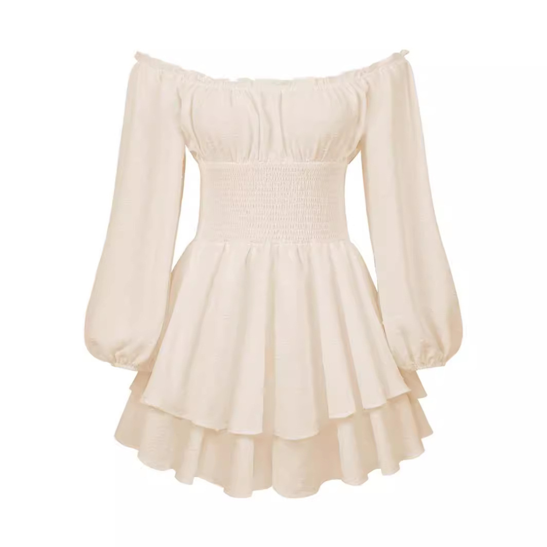 Cynrhia – Elegant Long Sleeve Off-Shoulder Romper