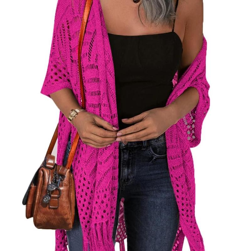Zarella – Comfy Summer Hollow Tassel Outwear