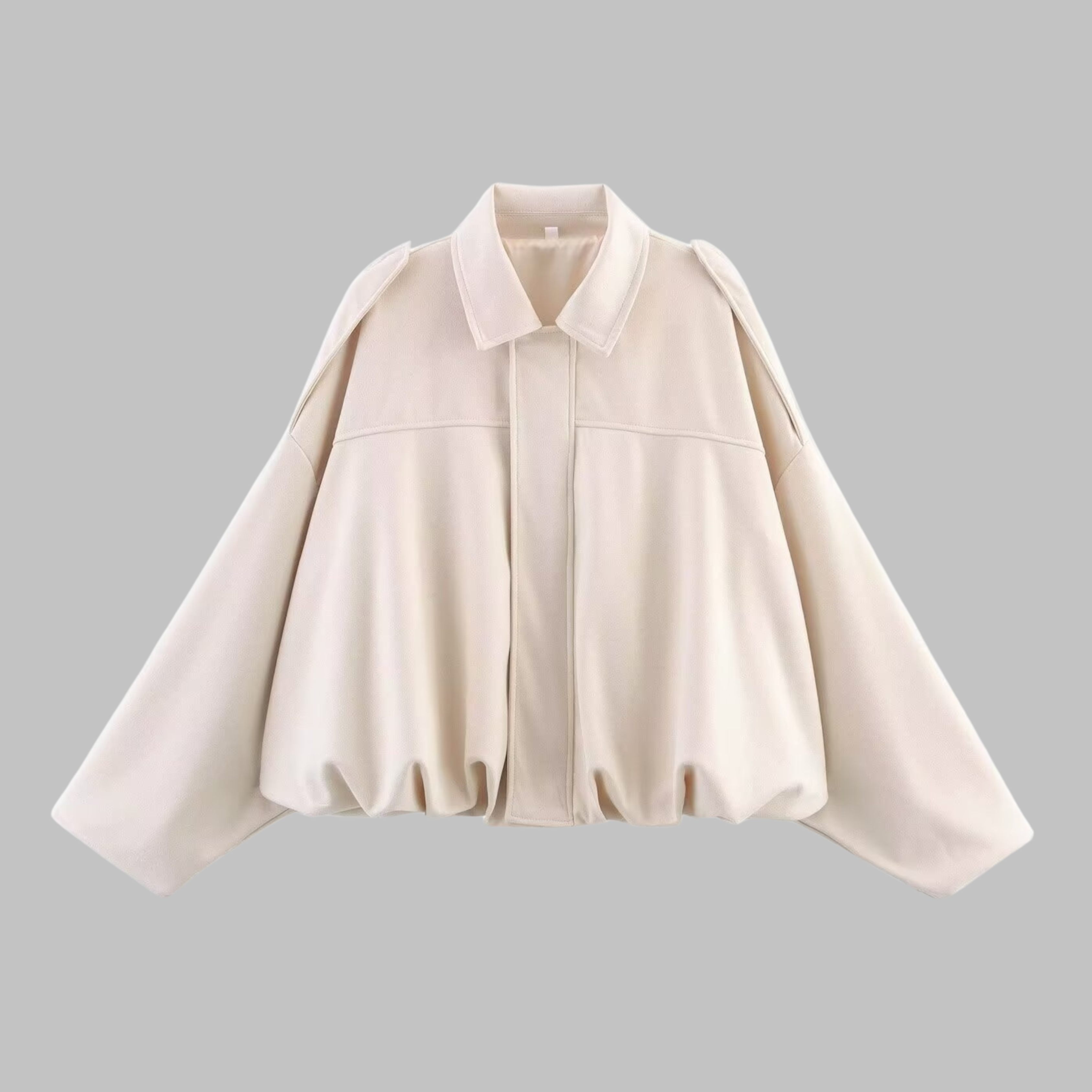 Gigi - Vintage Zip Up Oversized Streetwear Jacket