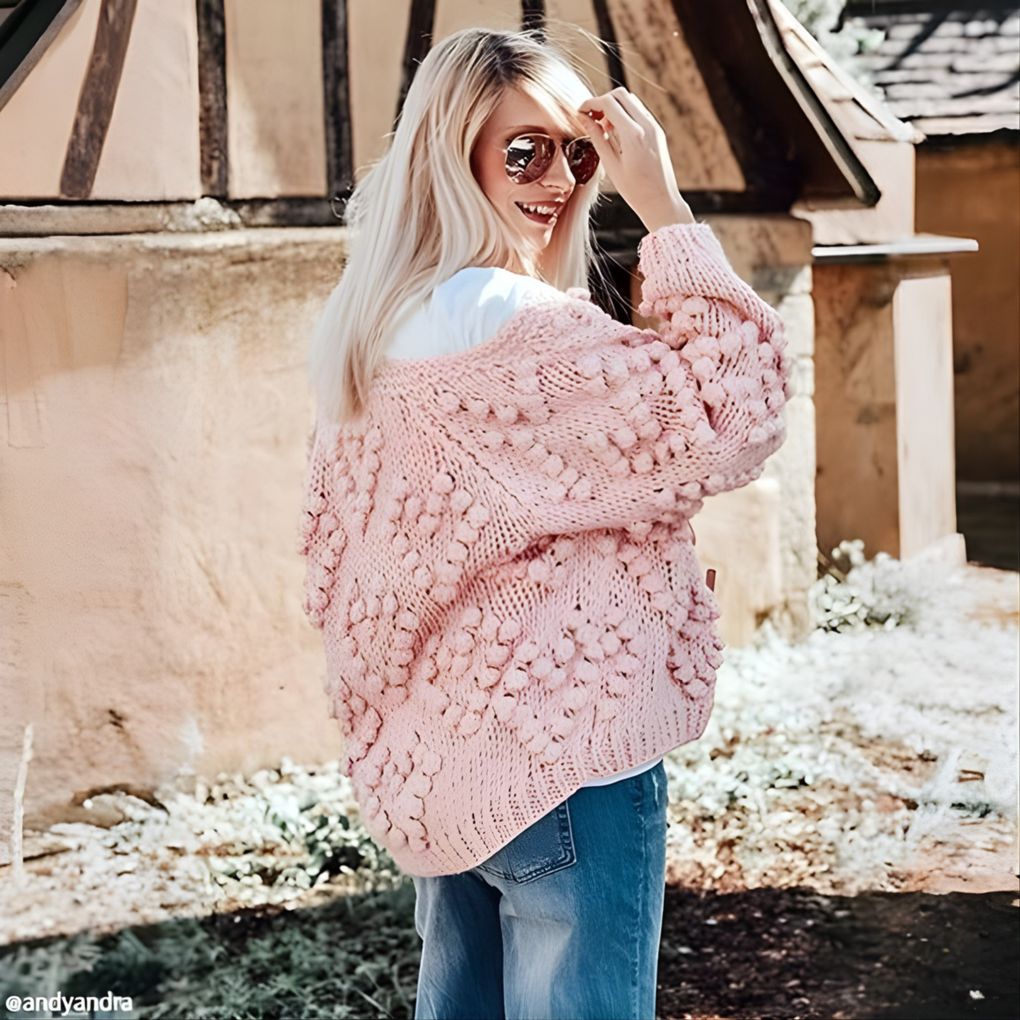 Yara - Cozy Long Sleeve Open Front Cardigan