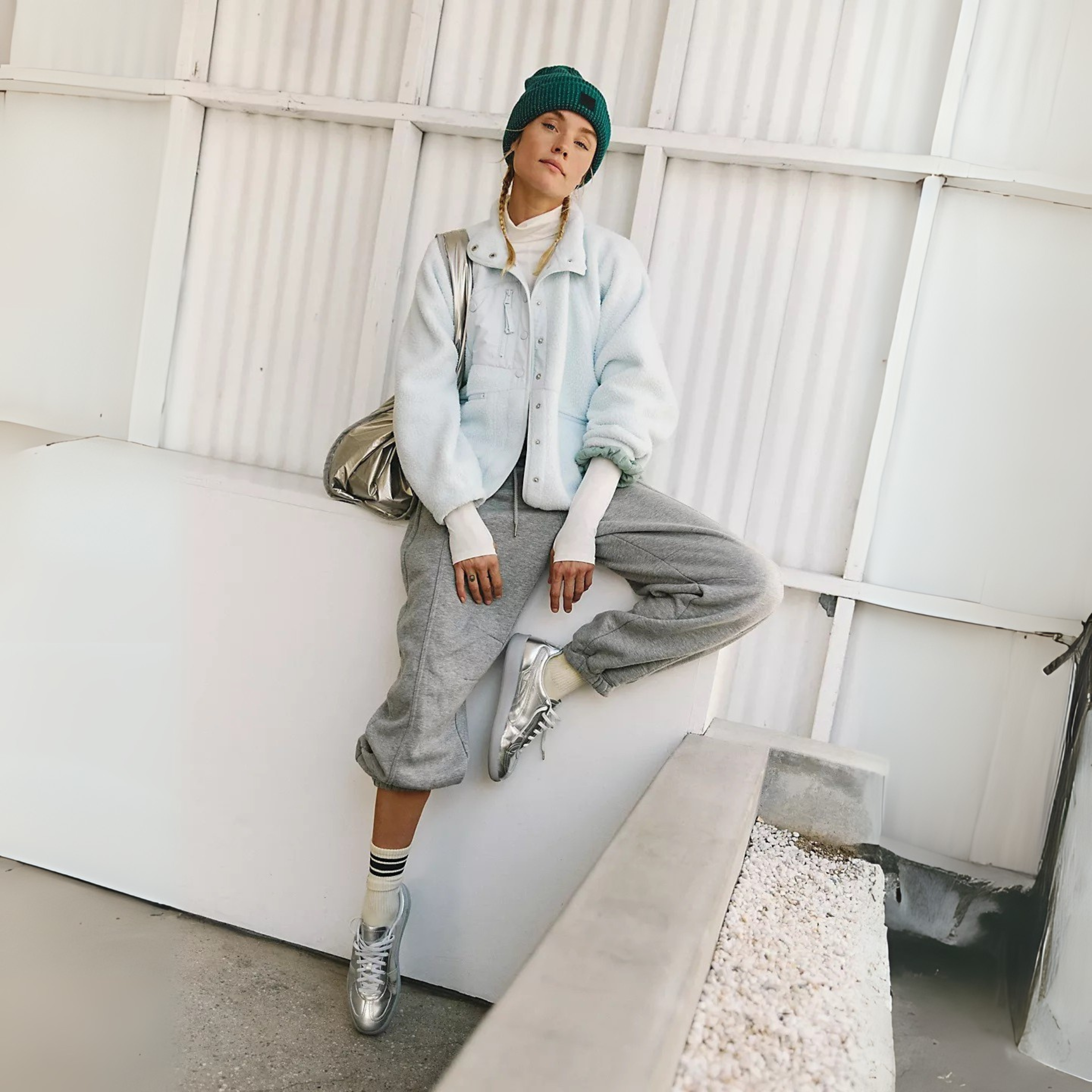 Mancy- Casual Button Down Cropped Jacket