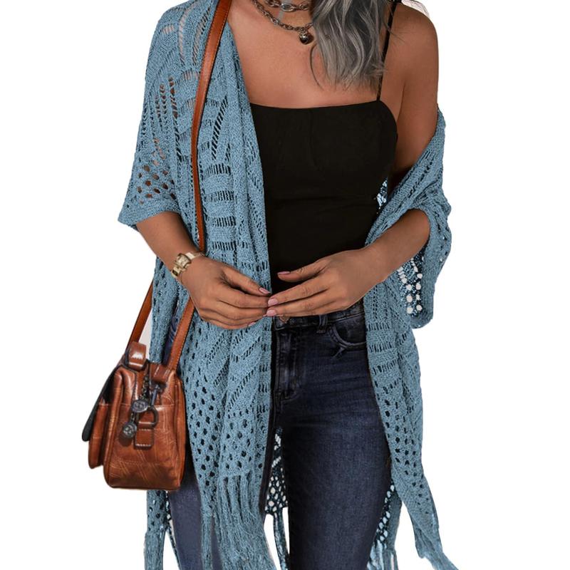 Zarella – Comfy Summer Hollow Tassel Outwear
