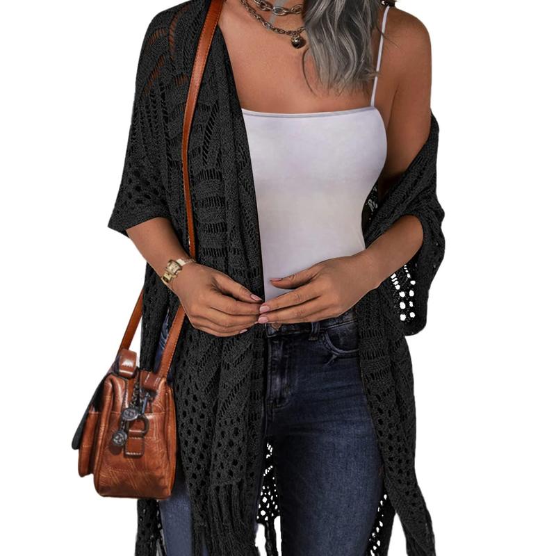 Zarella – Comfy Summer Hollow Tassel Outwear