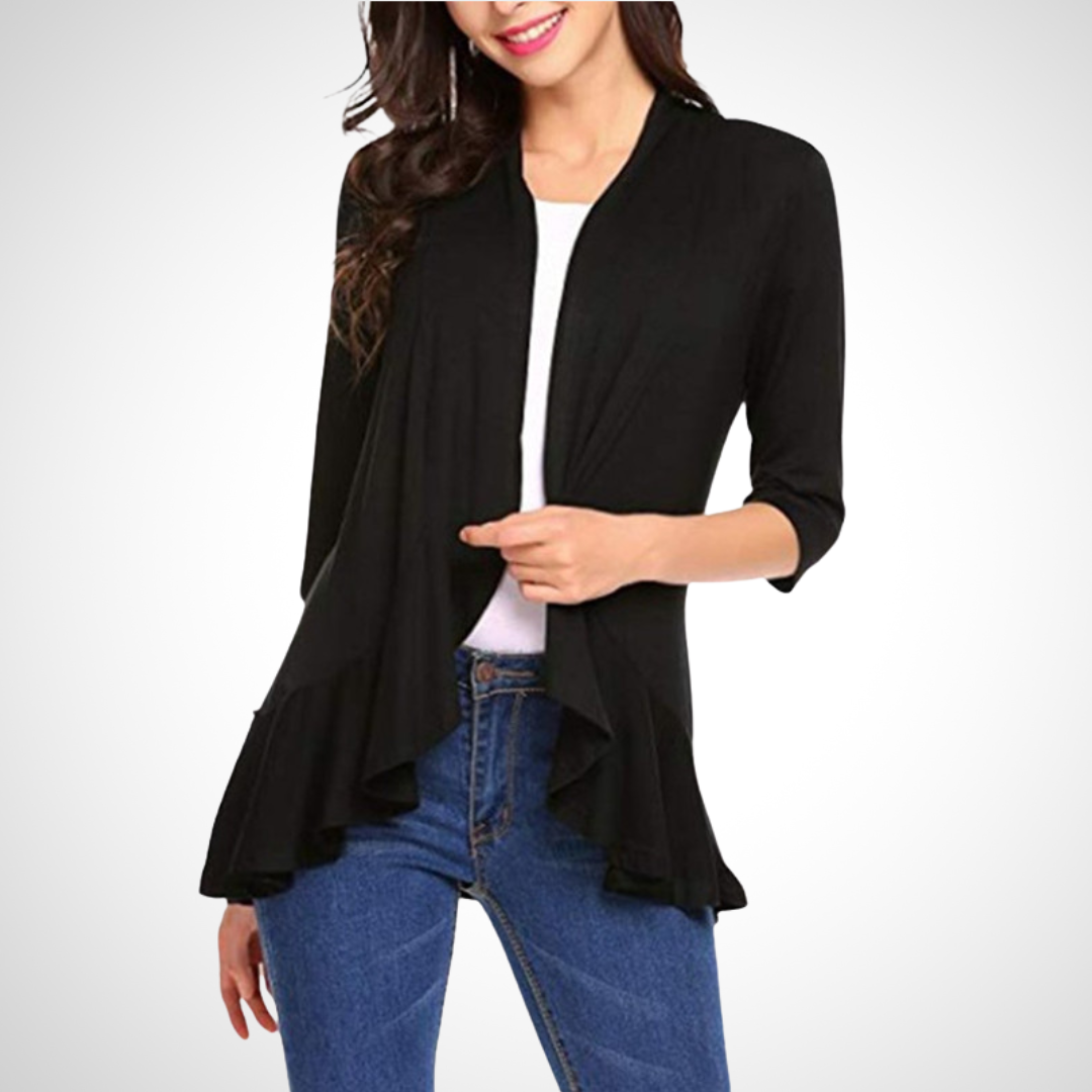 Mirikit – Casual Summer Open Front Cover-Up Cardigan