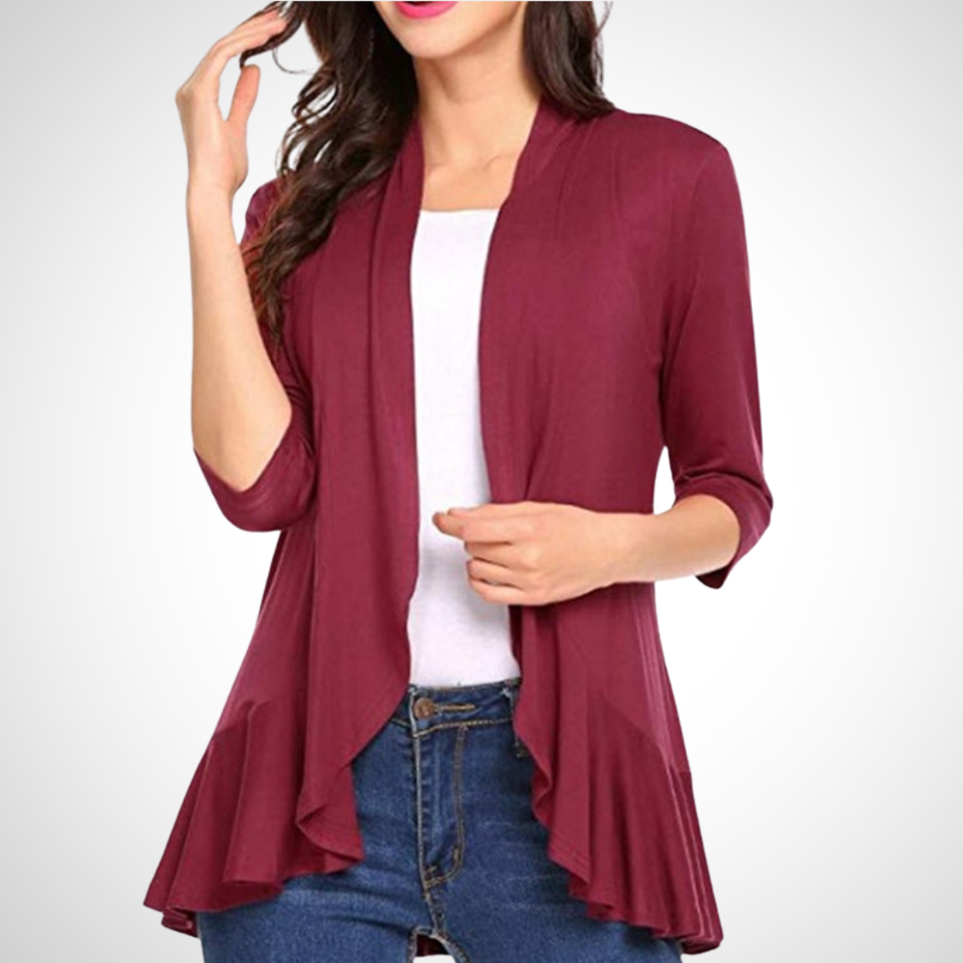 Mirikit – Casual Summer Open Front Cover-Up Cardigan