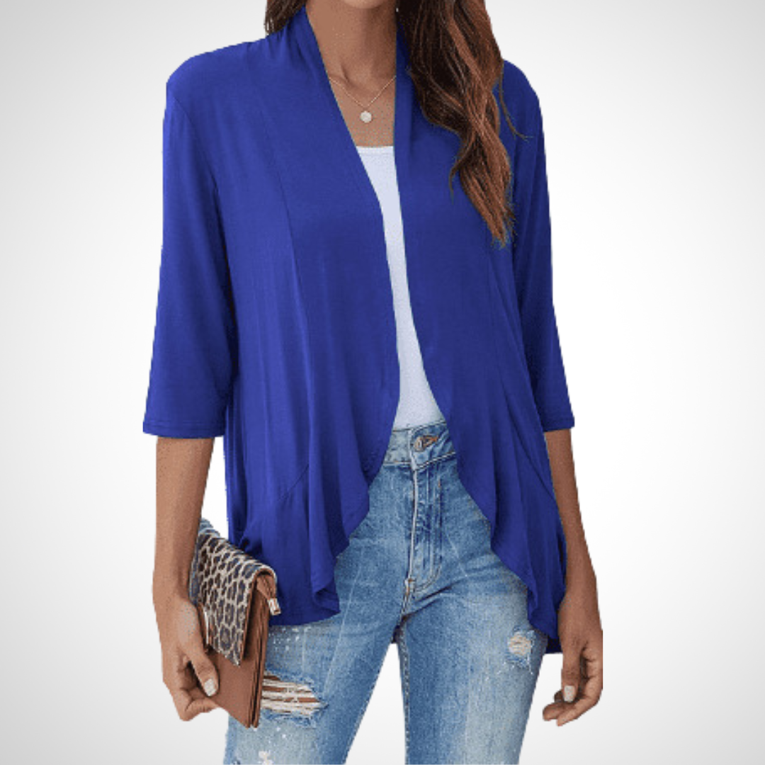 Mirikit – Casual Summer Open Front Cover-Up Cardigan