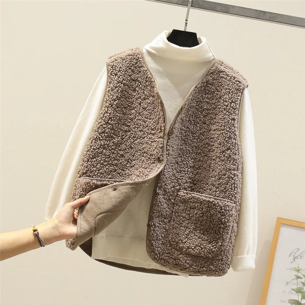 Faye - Luxe Fleece Vest