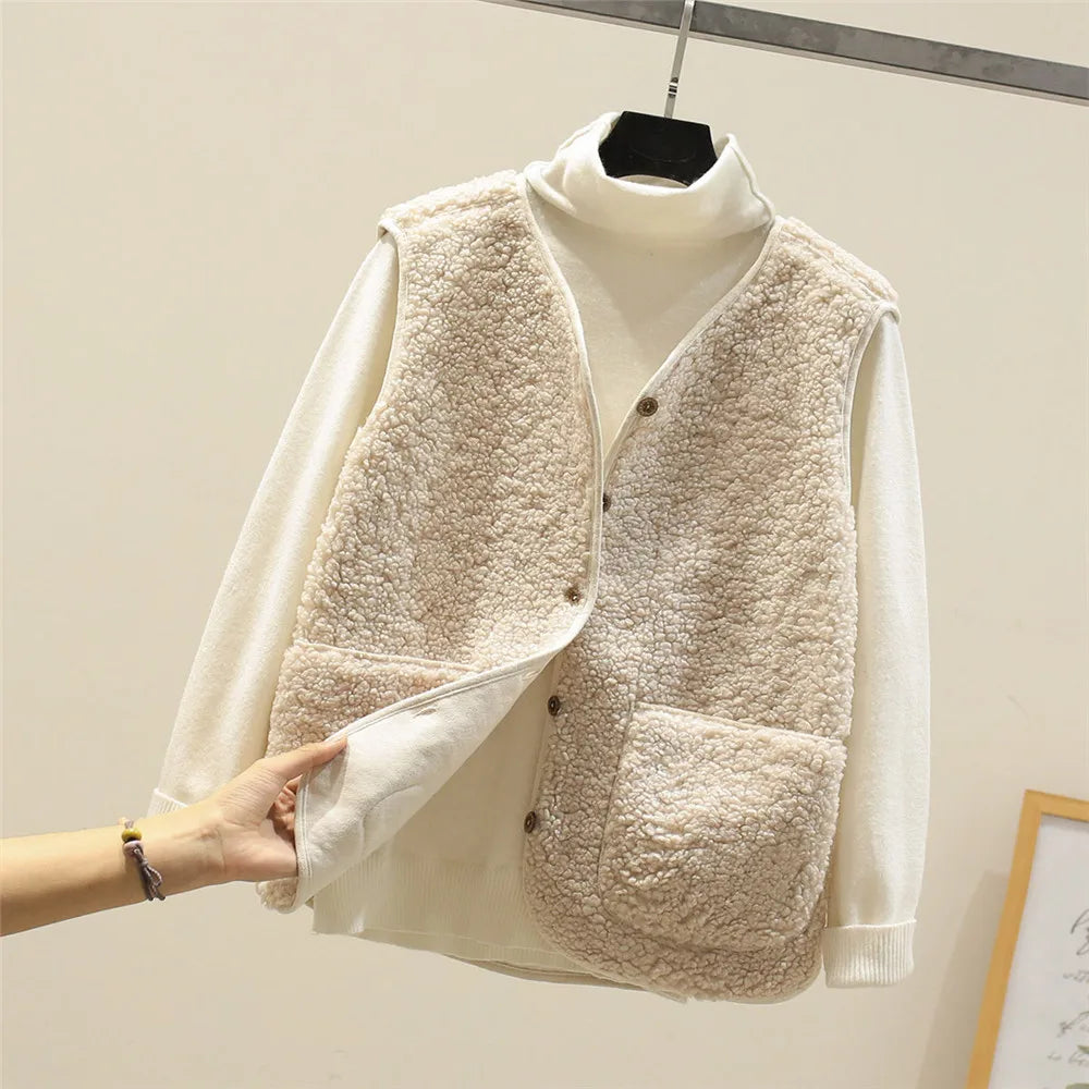 Faye - Luxe Fleece Vest