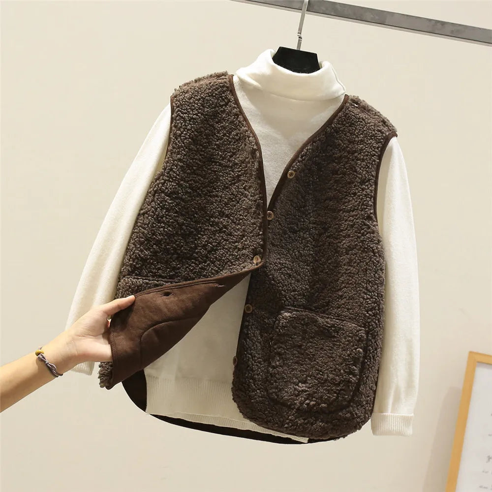 Faye - Luxe Fleece Vest