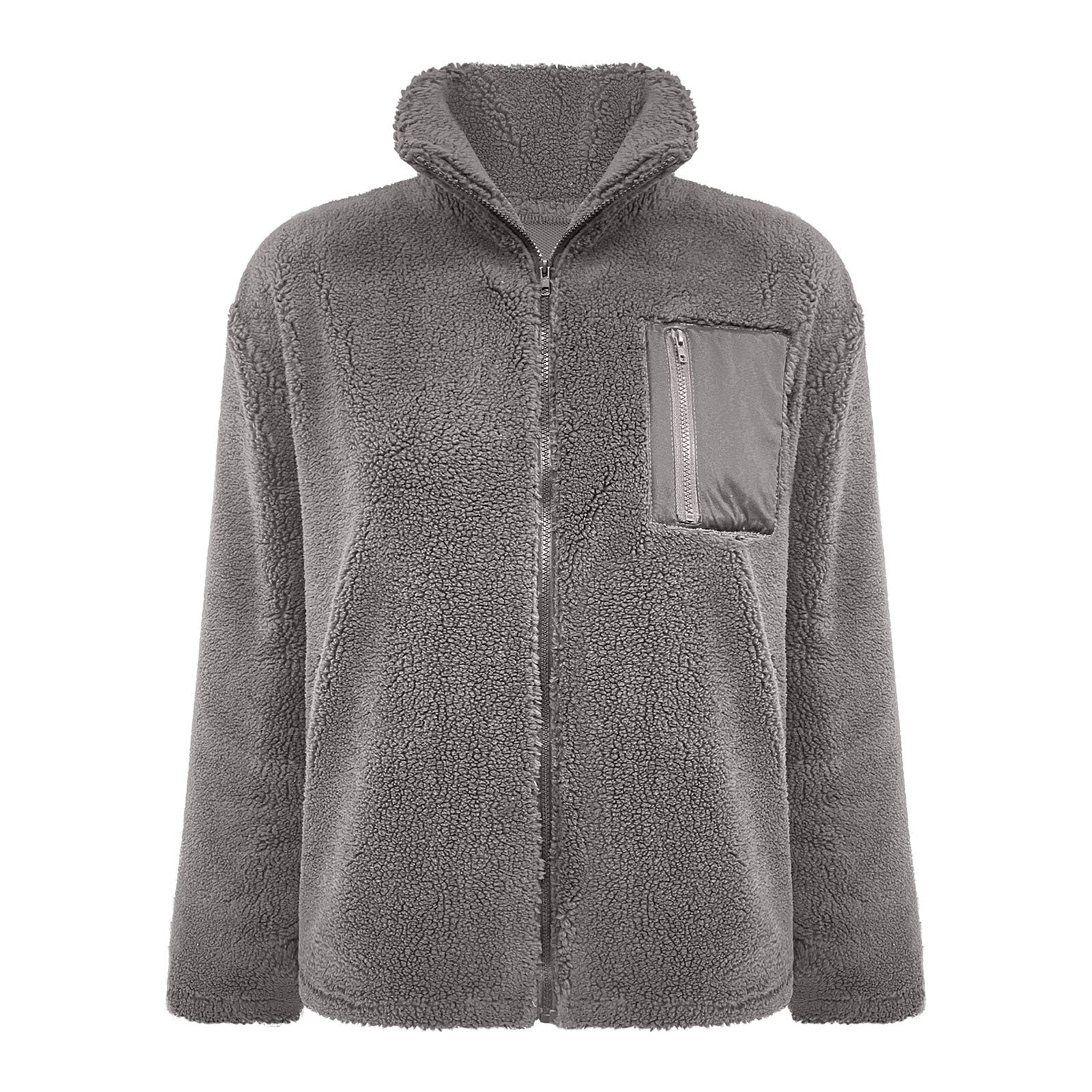 Wirika - Casual Full Zipper Long Sleeve Jacket