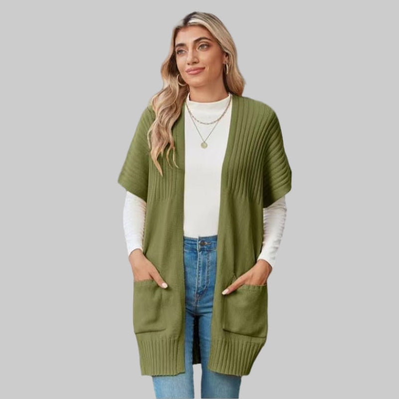 Bree - Lightweight Open-Front Knit Cardigan