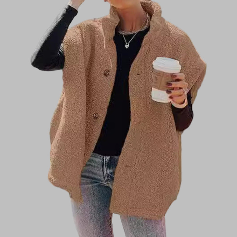 Ranjana - Casual Sleeveless Lightweight Fuzzy Vest