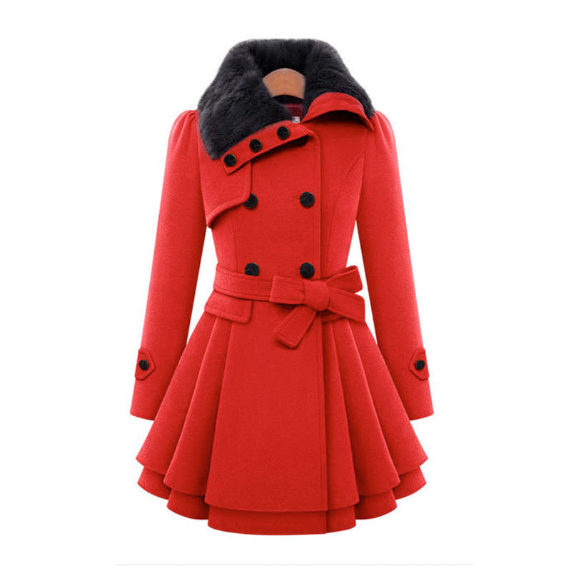 Claudia - Vintage Flair Trench Coat