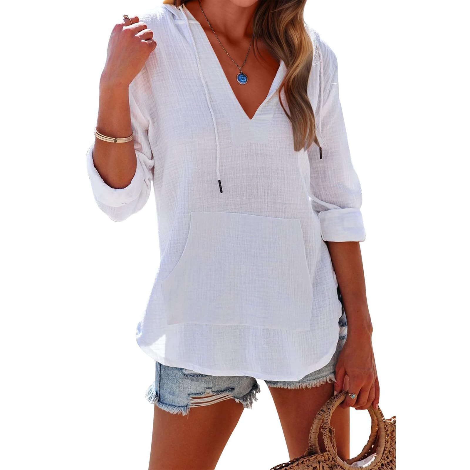 Marsani – Casual Hooded Long Sleeve Sweatshirt