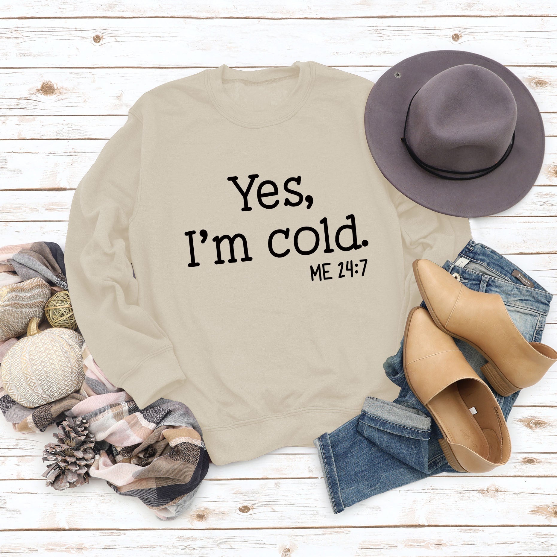Kaylee - Casual Slogan Print Pullover Sweatshirt