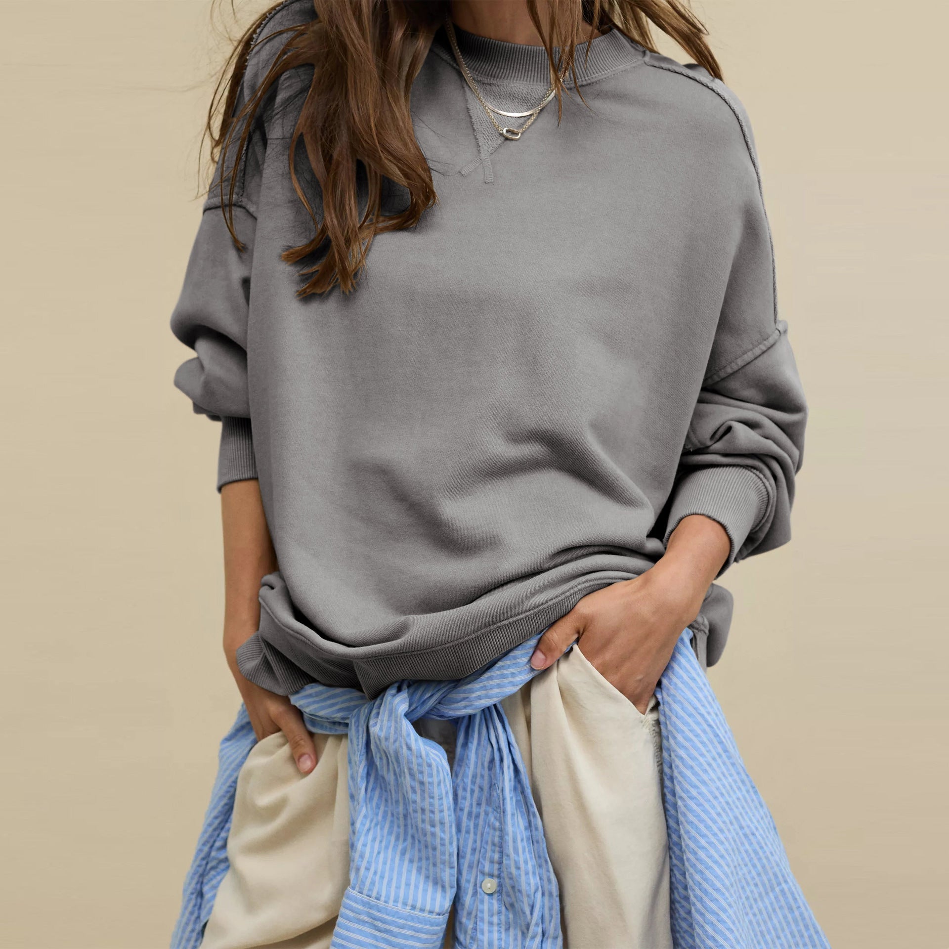 Anne – Relaxed Fit Classic Sweatshirt