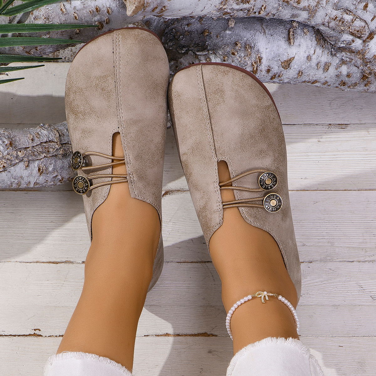 Lurena - Lightweight Everyday Breathable Slip-On Flats