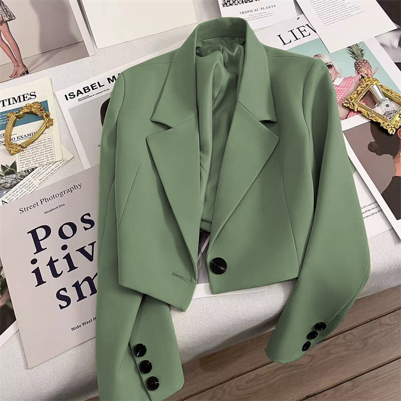 Coralie- Sophisticated Cropped Blazer