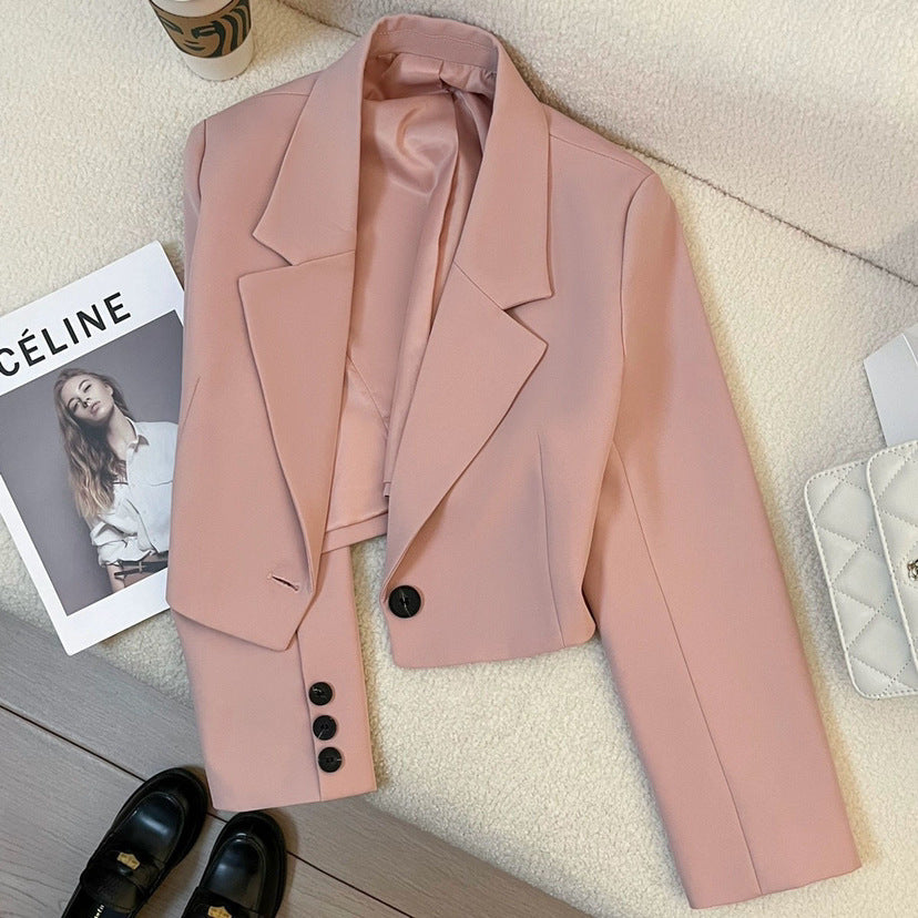 Coralie- Sophisticated Cropped Blazer