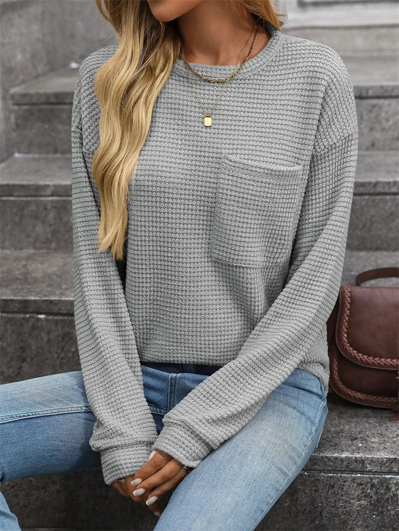 Eliane - Casual Cozy Sweatshirt
