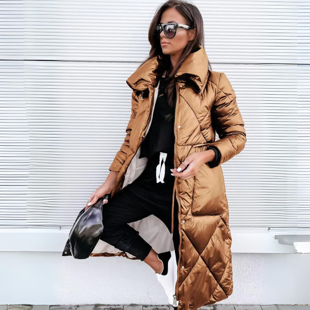 Stella - Modern Quilted Coat