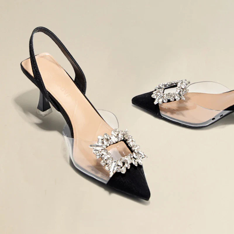 Rochelle – Sophisticated Sparkle Pointed Heels