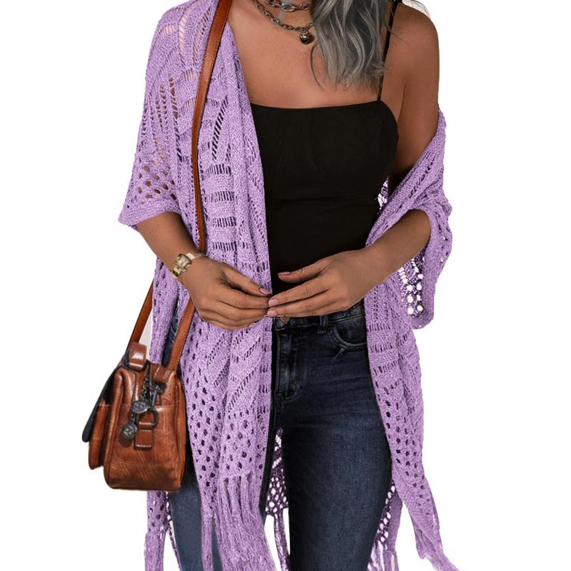 Zarella – Comfy Summer Hollow Tassel Outwear