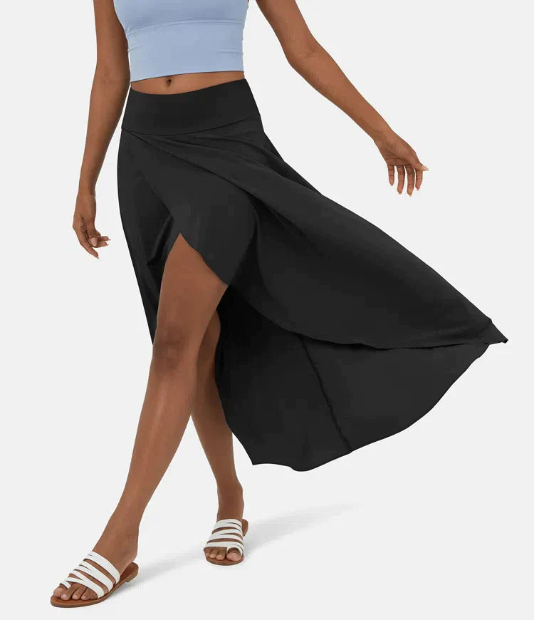 Amelie - Elegant Asymmetric Midi Skirt