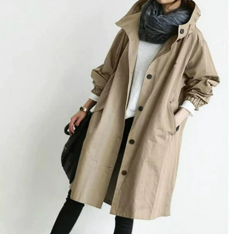 Eva -Tailored Fashion Trench Coat