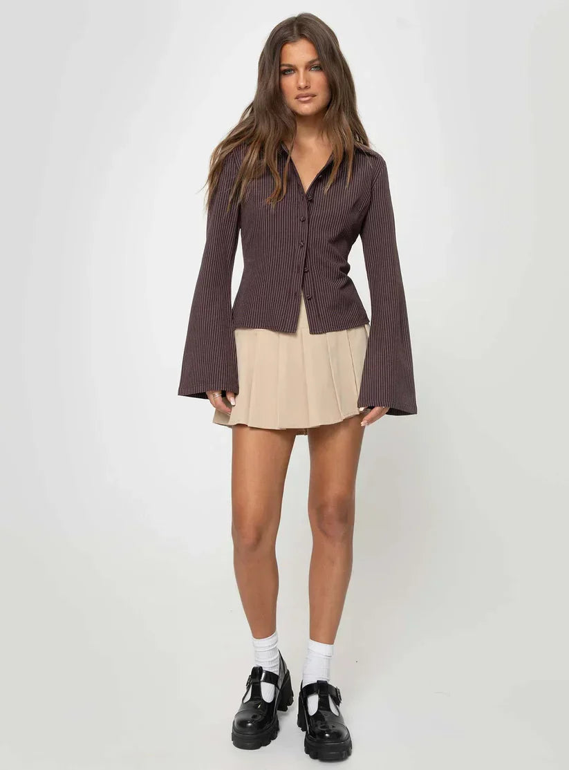 Rachel - Stylish Button-Up Top