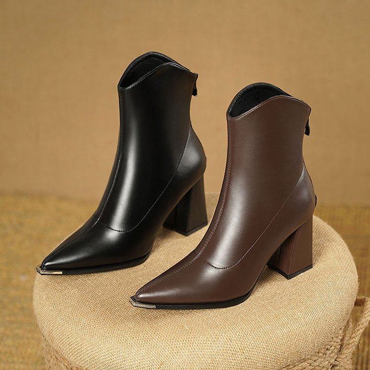 Nox - Chrome Tip Chelsea Boots